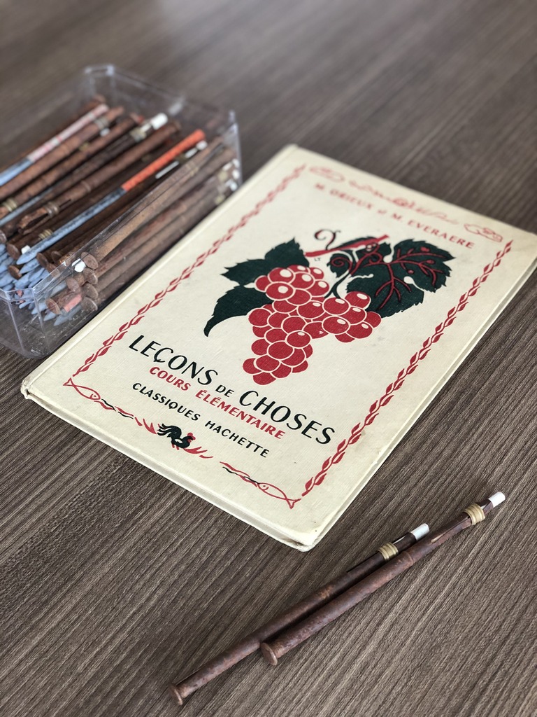 Un livre intitulé Leçons de choses, publié en 1955