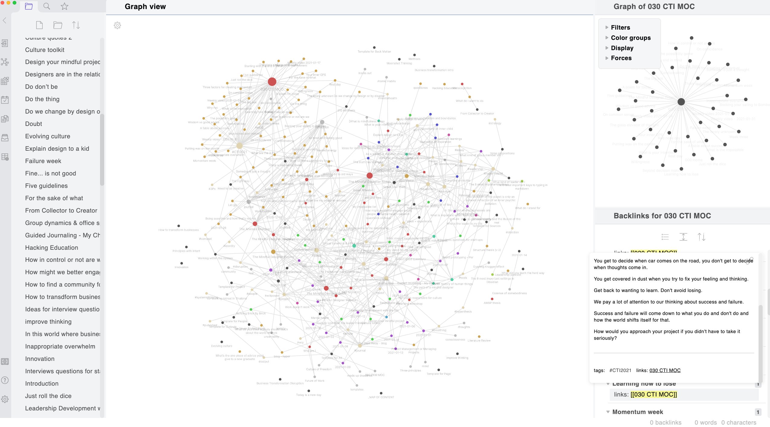 Obsidian, mon nouvel outil de prise de notes