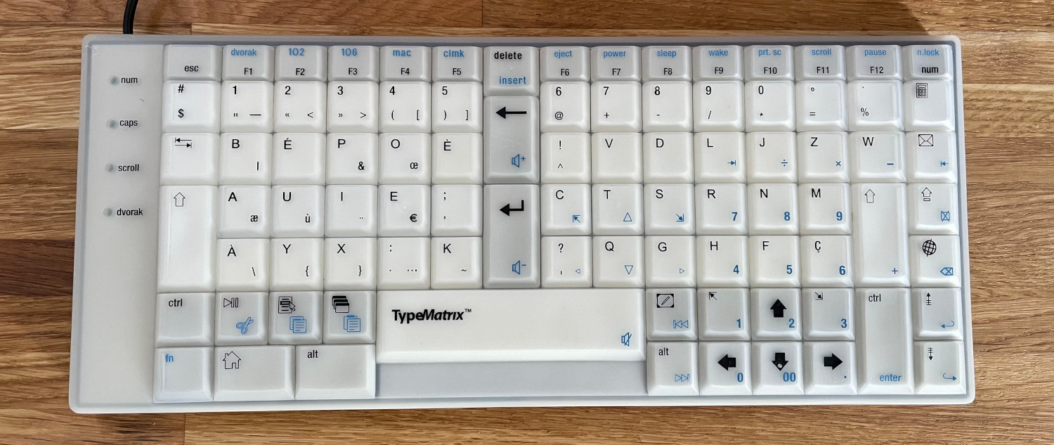 Clavier Typematrix